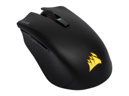 Corsair HARPOON RGB WIRELESS, Wireless Rechargeable Gaming Mouse with SLIPSTREAM Technology, Black, Backlit RGB LED, 10000 DPI, Optical (EU version), EAN:0843591080743