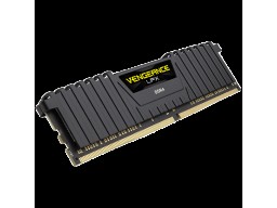 Corsair DDR4, 2666MHz 16GB 2x8GB Dimm, Unbuffered, 16-18-18-35, XMP 2.0, Vengeance LPX black Heatspreader, Black PCB, 1.2V, for SKL, EAN:0843591069618