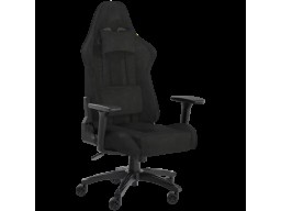 CORSAIR TC100 RELAXED Gaming Chair, Fabric - Black