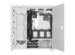 Corsair iCUE 5000X RGB QL Edition Tempered Glass Mid-Tower Smart Case, True White
