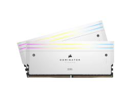 CORSAIR DOMINATOR TITANIUM 32GB (2 x 16GB) DDR5 6400MHz CL32-40-40-84 1.40V Intel XMP - WHITE