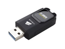 Corsair Flash Voyager Slider X1 USB 3.0 256GB, Capless Design, Read 130MBs, Plug and Play, EAN:0843591057011