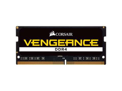 CORSAIR DDR4, 3200MHz 8GB 1x8GB SODIMM, Unbuffered, 22-22-22-53, Black