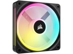 Corsair QX RGB Series, iCUE LINK QX120 RGB, 120mm Magnetic Dome RGB Fan, Single Fan