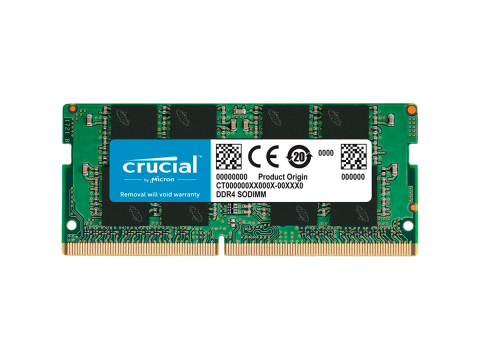 CRUCIAL Basics 8GB DDR4-2666 SODIMM CL19 (8Gbit/16Gbit)