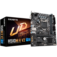 Материнская плата GIGABYTE (S1200, H470, 2xDDR4, HDMI, VGA, 1xPCIex16, 2xPCIex1, ALC887, Realtek GbE LAN, 4xSATA III, 1xM.2, USB 3.2, USB 2.0, mATX, Retail)