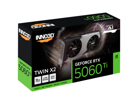 INNO3D GeForce RTX 5060 Ti Twin X2 16GB GDDR7 128-bit HDMI 3x DP