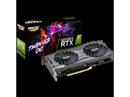 INNO3D Video Card NVIDIA GeForce RTX 3070 Twin X2 OC LHR, 8GB 256bit GDDR6 1740MHz / 19G, PCI-E 4, 3x DP, HDMI, 2 fan, 2.7 slot