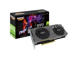 INNO3D NVIDIA Video Card RTX 3050 Twin X2 8GB GDDR6 128 bit, 1777 MHz / 14 Gbps, 3x DP, 1x HDMI, 2 fan, 2 slot
