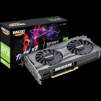 INNO3D NVIDIA Video Card RTX 3060 Twin X2 8GB GDDR6 128 bit, 1777 MHz / 15 Gbps, 3x DP, 1x HDMI, 2 fan, 2 slot