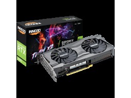 INNO3D NVIDIA Video Card RTX 3060 Twin X2 8GB GDDR6 128 bit, 1777 MHz / 15 Gbps, 3x DP, 1x HDMI, 2 fan, 2 slot