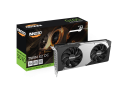 INNO3D NVIDIA RTX 5070 X2 OC 12GB GDDR7 192bit, 2542MHz / 28Gbps, 3x DP, 1x HDMI, 2 fans 2 slot