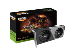 INNO3D GEFORCE RTX 4060 TWIN X2 (2460MHz/ 17Gbps) / 8GB GDDR6 / 128-bit/ DP+DP+DP+HDMI / VA51N / AD1074730