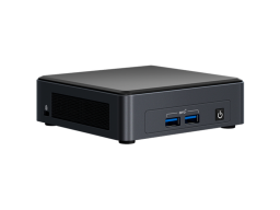 Intel® NUC 11 Pro Kit NUC11TNKi7, EU cord, i7 Processor with Irix Xe graphics, dual M.2 slot, 2xHDMI, 2x Thunderbolt 4 (USB-C+DP)