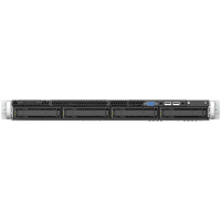 Сервер FAVORITE R1304WFTYSR 1U (2xXeon 3204(6C-1.9G)/2x16GB 2R/4xLFF/1x240GB SSD/SATA RAID/2x10GbE RJ45/1x1100W/1yw)