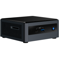 Intel NUC 10 Performance kit NUC10i3FNHN with Intel Core i3-10110U,  M.2 and 2.5" Drive,  HDMI 2.0a; USB-C (DP1.2), w/ no codec, EU cord