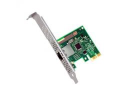 Плата сетевого контроллера Intel I210T1BLK Ethernet Server Adapter I210-T1 (Single-Port 1G Eth., Audio-Video-Bridging (AVB), PCIe2.1 2.5GT/s, MDI/MDI-X, APM, ACPI 2.0c, PXE, iSCSI Remote Boot, ECC Packet Buffers, FH & LP brackets), bulk
