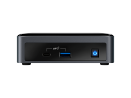 Intel NUC 10 Performance kit NUC10i3FNKN with Intel Core i3-10110U,  M.2 SSD,  HDMI 2.0a; USB-C (DP1.2), w/ no codec, w/ EU cord