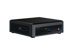 Intel NUC 10 Performance kit NUC10i7FNKN with Intel Core i7-10710U,  M.2 SSD,  HDMI 2.0a; USB-C (DP1.2), w/ no codec, w/ EU cord