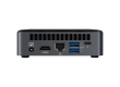 Intel NUC 10 Performance kit NUC10i7FNKN with Intel Core i7-10710U,  M.2 SSD,  HDMI 2.0a; USB-C (DP1.2), w/ no codec, w/ EU cord