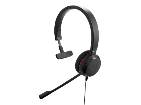 JABRA Evolve 20, Mono UC, USB C/A adapter
