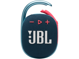 JBL Clip 4 - Portable Bluetooth Speaker with Carabiner - Blue-Pink