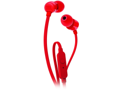 Наушники-гарнитура JBL T110, красный, КИТАЙ
