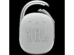 JBL Clip 4 - Portable Bluetooth Speaker with Carabiner - White