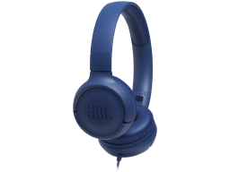 JBL Tune 500 - Wired On-Ear Headset - Blue