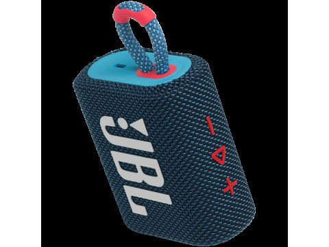 JBL Go 3 - Portable Bluetooth Speaker - Blue-Pink