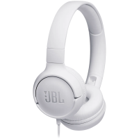 JBL Tune 500 - Wired On-Ear Headset - White