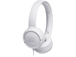 JBL Tune 500 - Wired On-Ear Headset - White