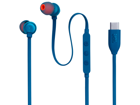 JBL Tune 310C - Wired TypeC Headset - Blue
