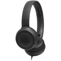 JBL Tune 500 - Wired On-Ear Headset - Black