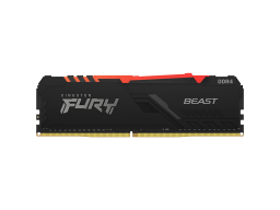 Kingston DRAM 16GB 2666MT/s DDR4 CL16 DIMM FURY Beast RGB