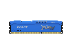 Kingston 4GB 1600MT/s DDR3 CL10 DIMM FURY Beast Blue, EAN: 740617318197