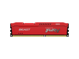 KINGSTON DRAM 4GB 1866MHz DDR3 CL10 DIMM FURY Beast Red