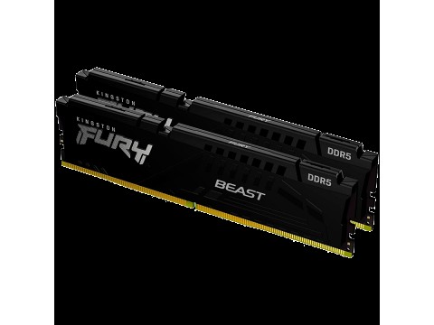 Kingston 16GB 6000MT/s DDR5 CL36 DIMM (Kit of 2) FURY Beast Black EXPO, EAN: 740617331721