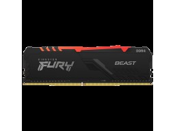 KINGSTON DRAM 32GB 3200MHz DDR4 CL16 DIMM FURY Beast RGB Black EAN: 740617319125