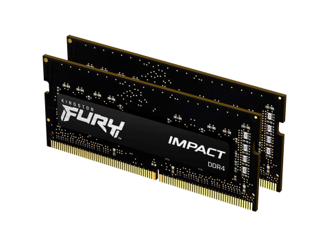 Kingston 16GB 3200MT/s DDR4 CL20 SODIMM (Kit of 2) FURY Impact, EAN: 740617318425