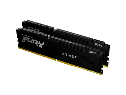 Kingston DRAM 32GB 6000MHz DDR5 CL40 DIMM (Kit of 2) FURY Beast Black 740617325690 EAN: 740617325690