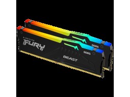 Kingston 32GB 5600MT/s DDR5 CL36 DIMM (Kit of 2) FURY Beast RGB EXPO, EAN: 740617330779