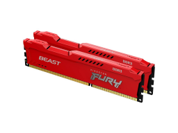KINGSTON DRAM 8GB 1866MHz DDR3 CL10 DIMM (Kit of 2) FURY Beast Red