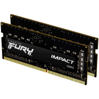 Kingston 8GB 1600MT/s DDR3L CL9 SODIMM (Kit of 2) 1.35V FURY Impact