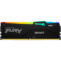 Kingston DRAM 64GB 5200MT/s DDR5 CL36 DIMM (Kit of 2) FURY Beast RGB EXPO