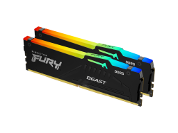 Kingston DRAM 16GB 5600MT/s DDR5 CL40 DIMM FURY Beast RGB XMP