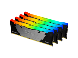 Kingston 32GB 3600MT/s DDR4 CL16 DIMM (Kit of 4) FURY Renegade RGB, EAN: 740617338126