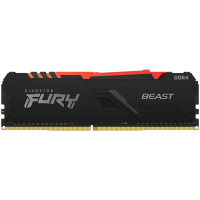 Kingston DRAM 16GB 3733MT/s DDR4 CL19 DIMM 1Gx8 FURY Beast RGB