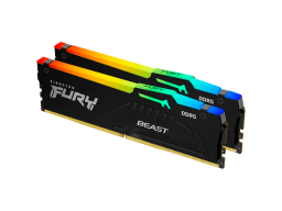 Kingston DRAM 64GB 6000MT/s DDR5 CL36 DIMM (Kit of 2) FURY Beast RGB EXPO