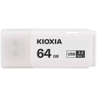 KIOXIA LU301W064GG4; 64GB USB 3.2 Gen 1 KIOXIA Hayabusa U301 WHITE - RETAIL